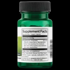 Swanson Maqui Berry Extract Dry Eye Formula - Featuring Maquibright 60 mg 30 Veg Capsules