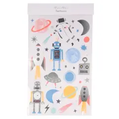 Meri Meri Space Tattoo Sheets (Pack of 2)