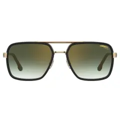 Carrera CA 256/S RHL_D6 Unisex Square Sunglasses Gold/Black 58mm