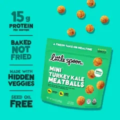 Little Spoon Frozen Meatballs - 10oz