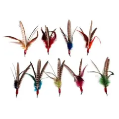 GoCat DaBird SUPER Feather Refill, Assorted Colors, Pack of 3