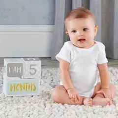 Baby Aspen My First Milestone Baby Age Blocks | BA22002NA