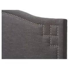 Aubrey Modern And Contemporary Fabric Upholstered Headboard - Baxton Studio