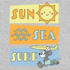 Infant's Mickey & Friends Sun, Sea, Surf Onesie