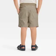 Toddler Boys' Chambray Solid Pull-On Shorts - Cat & Jack&trade;