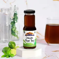 Lemon Mint Tea - 6.7 fl oz (200 ml) Pack of 6 - Rani Brand Authentic Indian Products