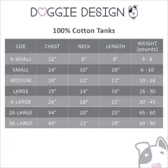 Doggie Design Birthday Boy Dog Tank Top - Blue
