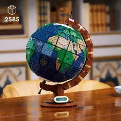 LEGO Ideas The Globe 21332 Building Set; Build-and-Display Model