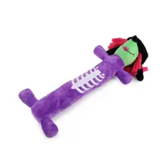 Allforpaws Happy Halloween Dog Toy Long Body Undead Witch