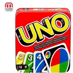 Mattel Games - UNO Deluxe Card Game Tin