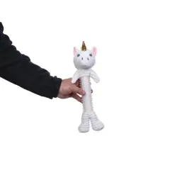 American Pet Supplies 18-Inch Whimsical Corduroy Unicorn Squeaking Dog Toy