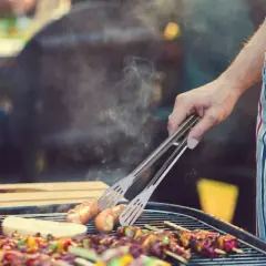 Kitchen Tongs for Cooking Stainless Steel Tongs Toaster Seive Water