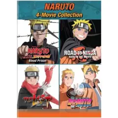 Naruto: 4-Movie Collection (DVD)
