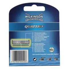 Wilkinson by  Quattro Cartridges, 8 Ct
