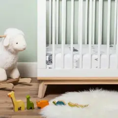 Fitted Crib Sheet - Cloud Island&trade; Two by Two Animals