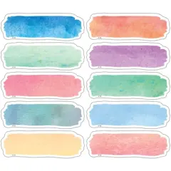 Teacher Created Resources&reg; Watercolor Labels Magnetic Accents, 20 Per Pack, 3 Packs