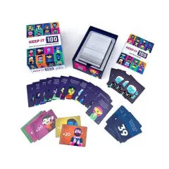 CUT Games Keep It 100 Card Game