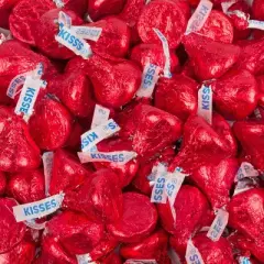 124 Pcs Halloween Candy Party Favors Hershey's Miniatures & Kisses by Just Candy - Bloody
