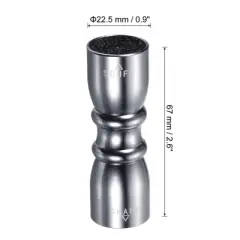 Unique Bargains Snooker Pool Cue Tip Tool Billiard Stick Tip Repair Accessories Scuffer Shaper Aerator