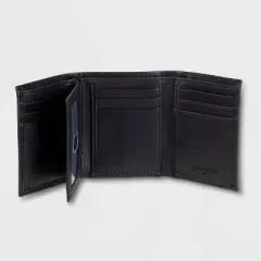 RFID Extra-Capacity Trifold Wallet - Goodfellow & Co&trade; Black One Size