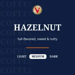 Victor Allen's Coffee Hazelnut Flavored, Medium Roast, 42 Count, Single Serve Coffee Pods for Keurig K-Cup Brewers