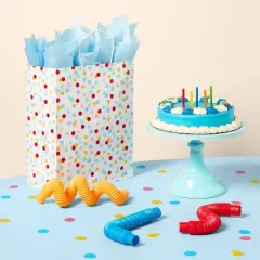 6ct Stretchy Tube Party Favors - Spritz&trade;: Pop Tubes, Dollar Section, Party Favor Toys for Kids, Multi-Colored