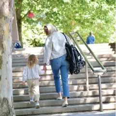 Colugo Compact Plus Travel Stroller - Black