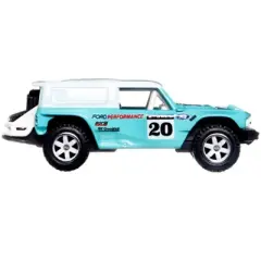 Ford Bronco R #20 Turquoise with White Top "American Scene" "Car Culture" Series Diecast Model Car by Hot Wheels