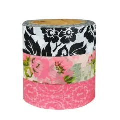 Wrapables Floral Garden Japanese Washi Masking Tape (Set of 3)