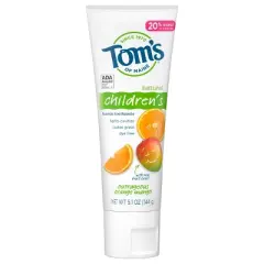 Tom's of Maine Outrageous Orange-Mango Anticavity Toothpaste - 3pk/5.1oz