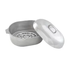 IMUSA 15" Cajun Classic Oval Aluminum Roaster