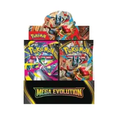 Pok&eacute;mon Trading Card Game: Mega Evolution Booster Display