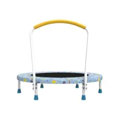 APRILSOUL 36inch Mini Trampoline for Kids Ages 1-6 Indoor Outdoor Trampoline with Handle Fun for Kids