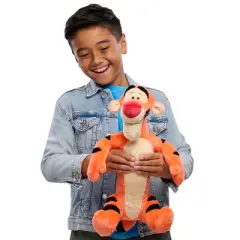 Disney Tigger Plush: Stuffed Animal Polyester Toy, Character Theme Tiger