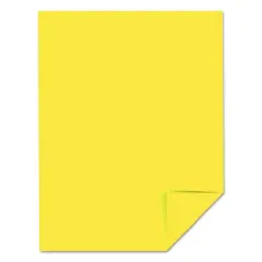Astrobrights Color Paper, 24 lb Bond Weight, 8.5 x 11, Lift-Off Lemon, 500/Ream