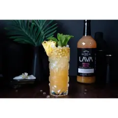 LAVA Premium Tropical Mai Tai Mix made with real passion fruit