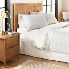 Channel Stitch Heathered Pillow Sham - Hearth & Hand&trade; with Magnolia