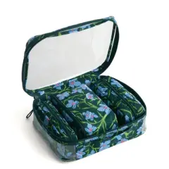 Vera Bradley Women's Outlet Clear 4 Piece Cosmetic Set