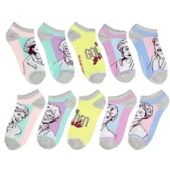 The Golden Girls 5 Pair Character Ankle Socks Multicoloured
