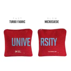 Gameday University Synergy Pro Red Cornhole Bags (Set of 4)