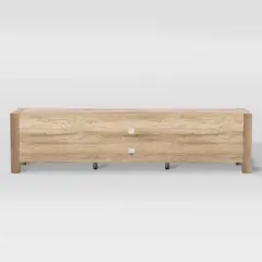 Joliet Duotone TV Stand for TVs up to 90" Beige/White - CorLiving