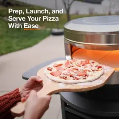 Solo Stove 12" Heat-Resistant Grill Tool Bamboo Peel Natural Wood