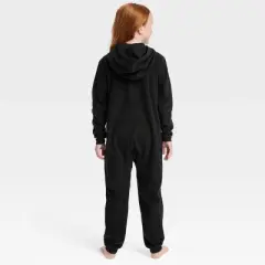 Kids' Glow-In-The-Dark Skeleton Halloween Matching Family Union Suit - Hyde & EEK! Boutique&trade; Black