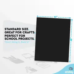 Poster Board Lightweight Craft Backing Boards for Presentations Office Sign Blank Painting Board Smooth Surface Poster Sheets for School