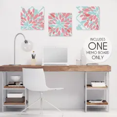 Sweet Jojo Designs Girl Fabric Photo Memo Board Emma Multicolor