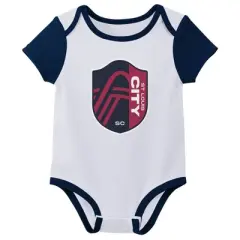 MLS St. Louis City SC Infant 3pk Bodysuit