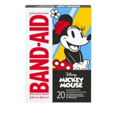 Band-Aid Mickey Mouse Adhesive Bandages - 20ct