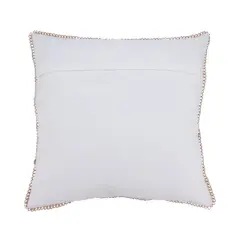 Saro Lifestyle Vibrant Outdoor Beach Umbrellas Poly Filled Pillow, 20"x20", Multicolored