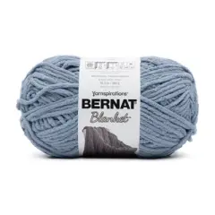 Bernat Blanket Big Ball Yarn 24 Pack-Gray Blue