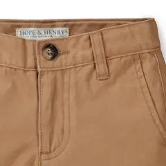 Hope & Henry Boys' Lined Chino Pant, Infant